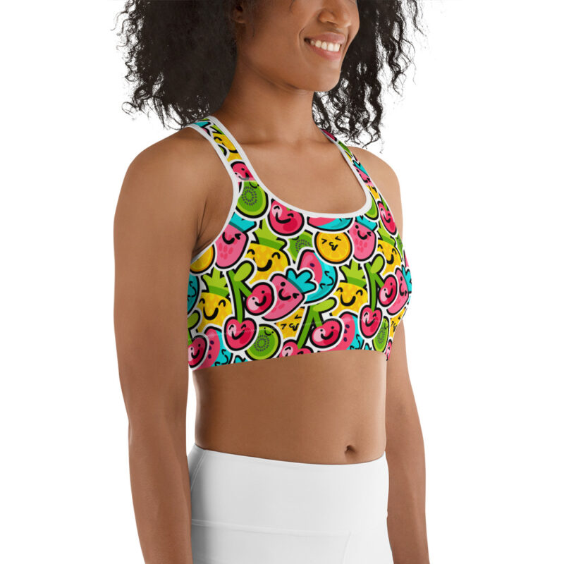 Happy Fruit Sports bra - Image 3