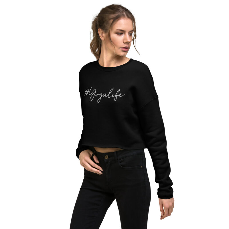 #YogalifeCrop Sweatshirt - Image 5