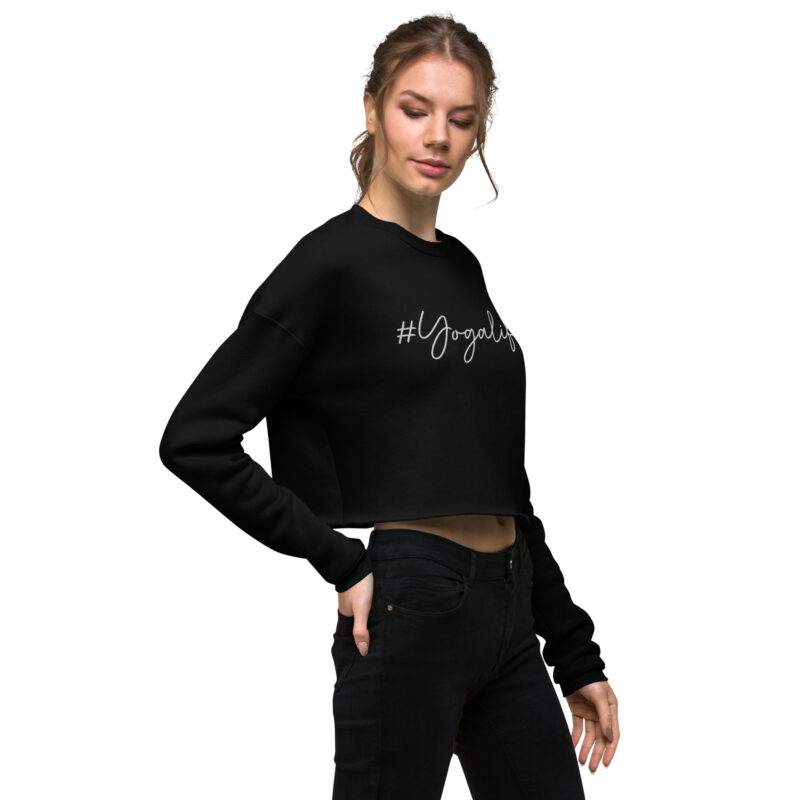 #YogalifeCrop Sweatshirt - Image 4