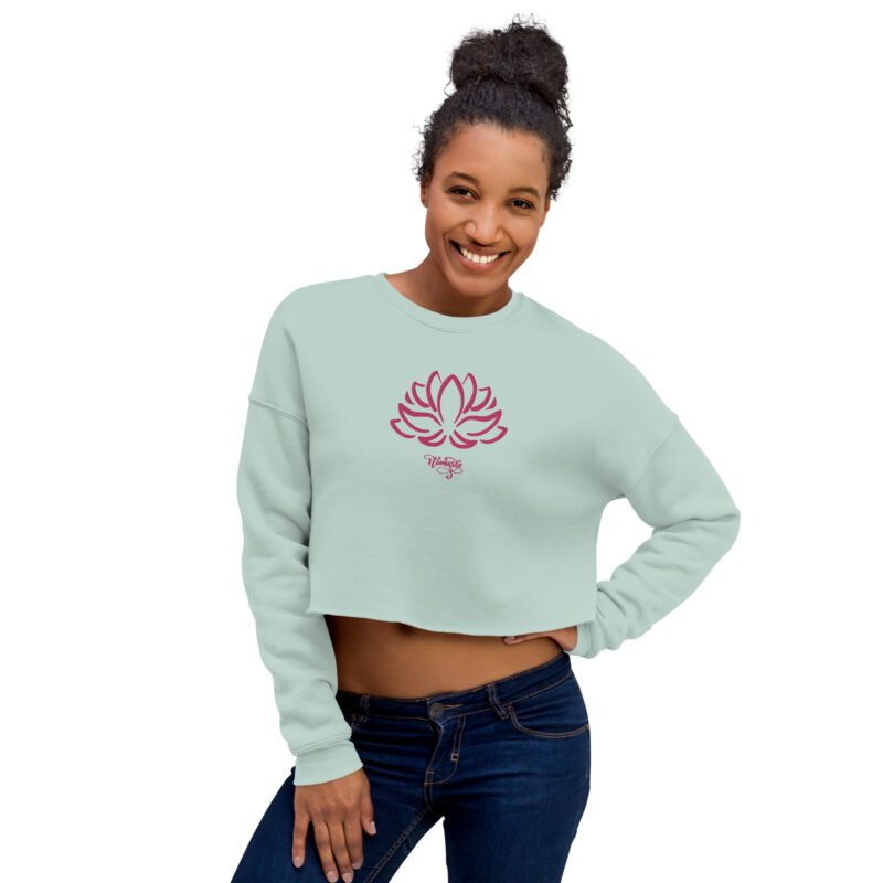 Lotus Crop Sweatshirt - Image 10