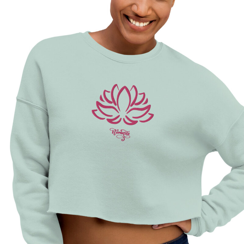 Lotus Crop Sweatshirt - Image 11