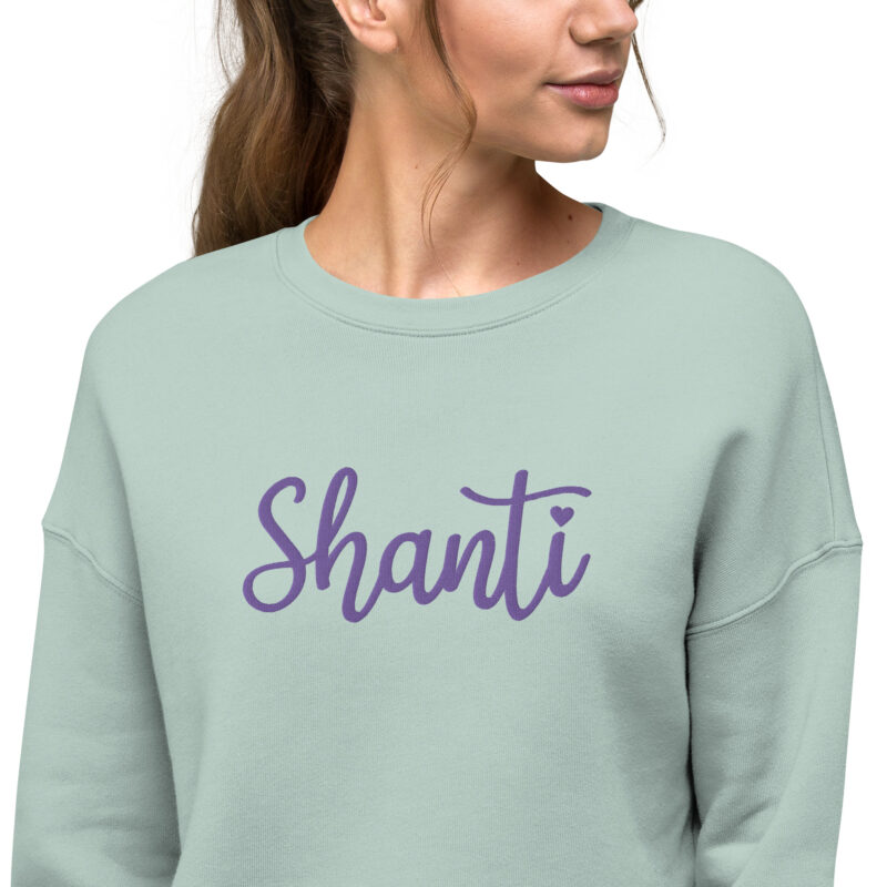 Shanti Crop Sweatshirt - Image 14