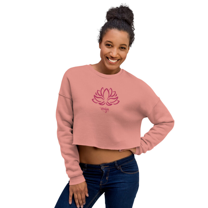 Lotus Crop Sweatshirt - Image 7