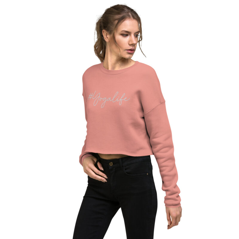 #YogalifeCrop Sweatshirt - Image 15