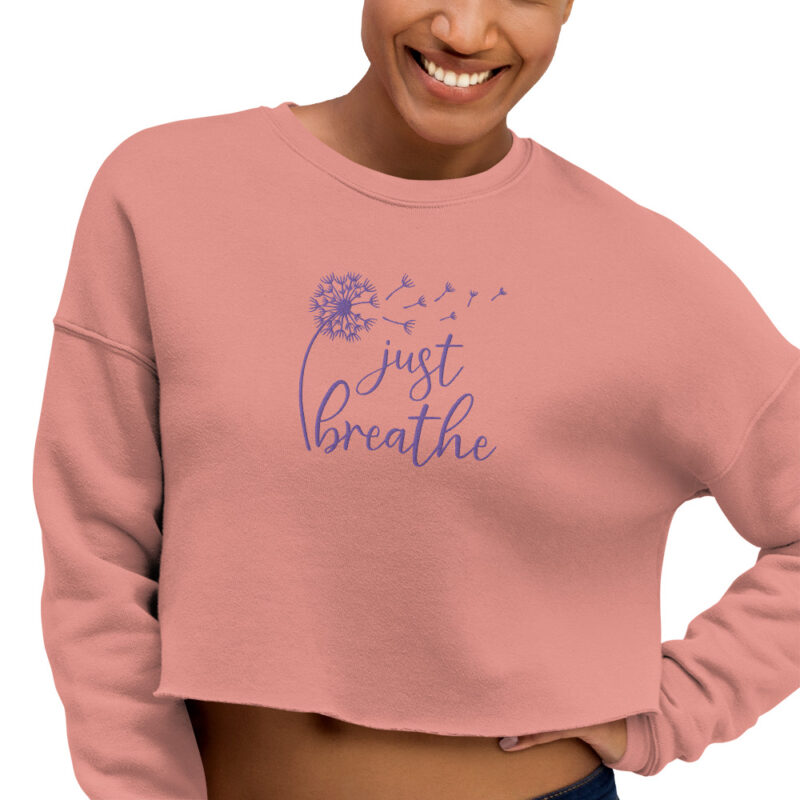 Breathe Dandelion Crop Sweatshirt - Image 7