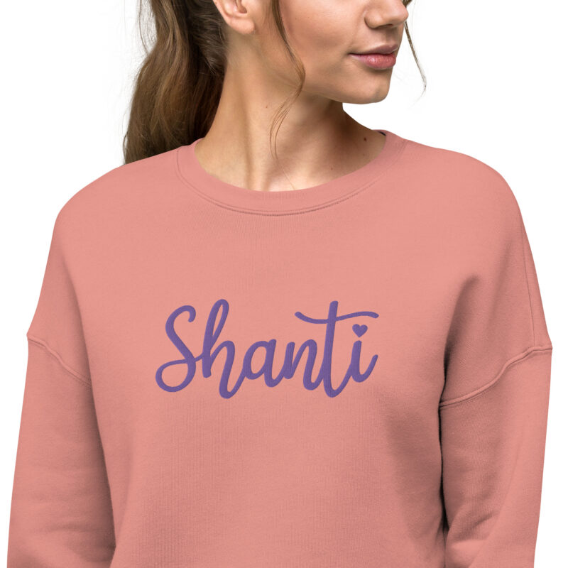 Shanti Crop Sweatshirt - Image 10