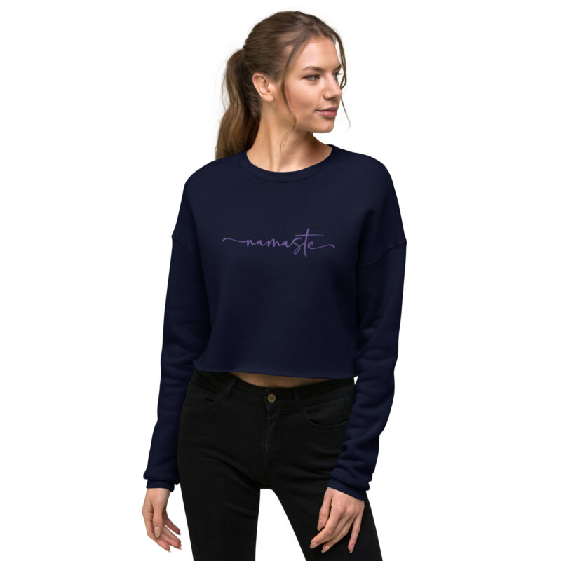 Namaste Crop Sweatshirt - Image 7