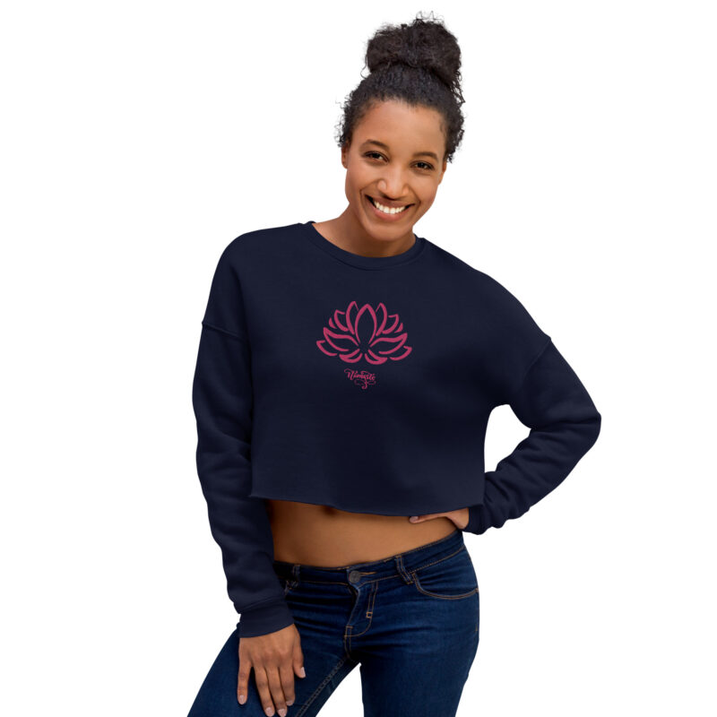 Lotus Crop Sweatshirt - Image 4