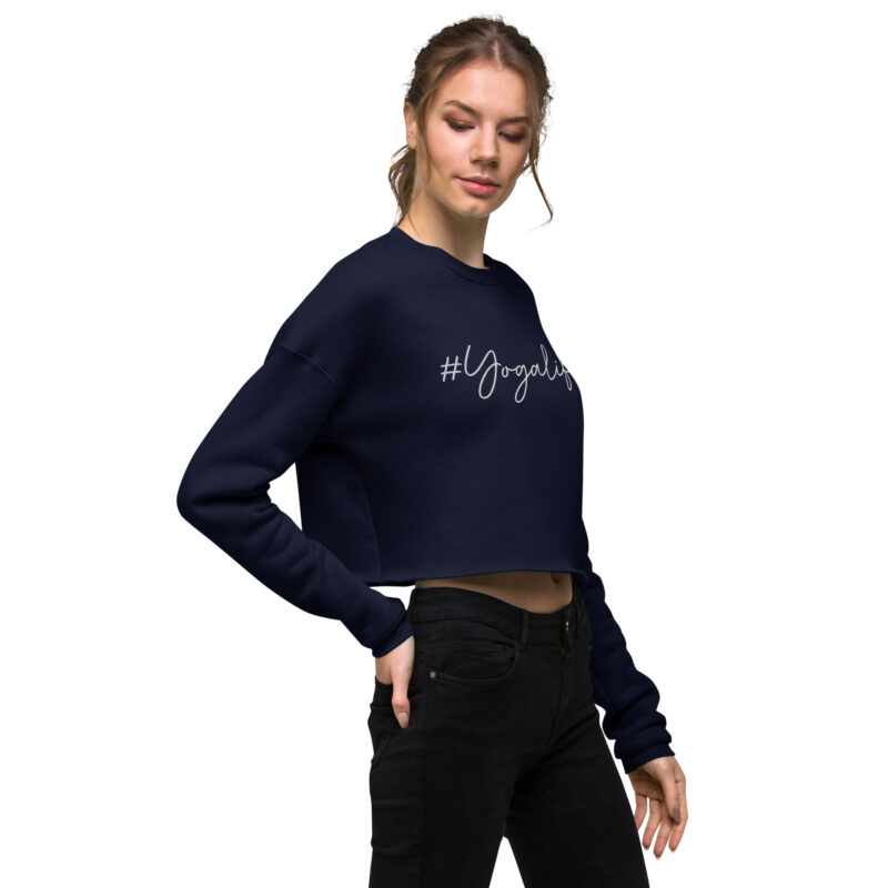 #YogalifeCrop Sweatshirt - Image 9