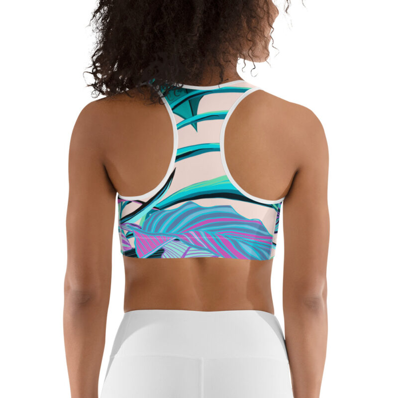 Bright Jungle Sports bra - Image 2