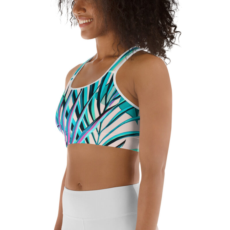 Bright Jungle Sports bra - Image 4