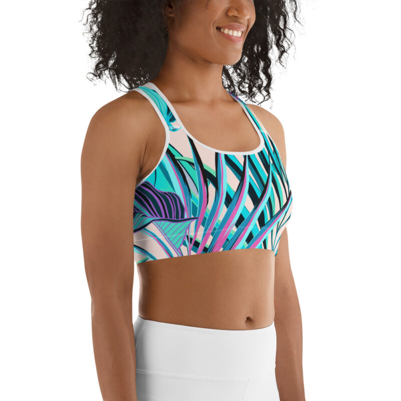 Bright Jungle Sports bra - Image 3