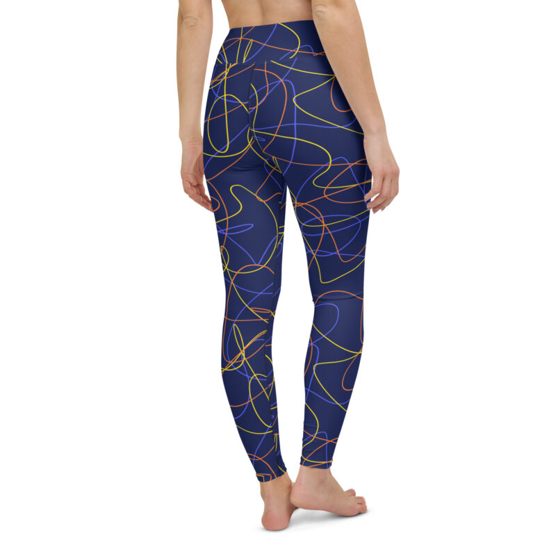 Free Lines Yoga Leggings - Image 4