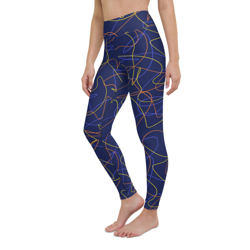 Free Lines Yoga Leggings - Image 5