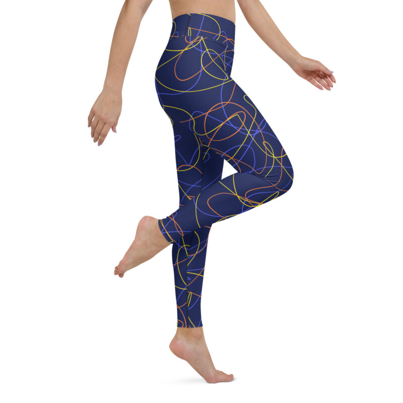 Free Lines Yoga Leggings - Image 3