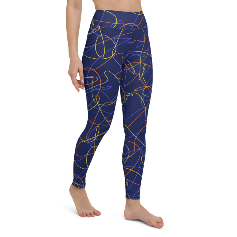 Free Lines Yoga Leggings - Image 2